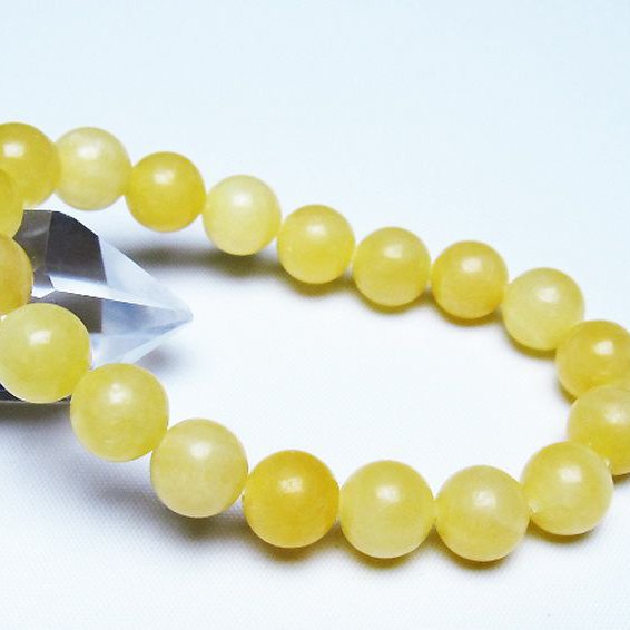 トパーズブレスレット 10mm [t326-2893]