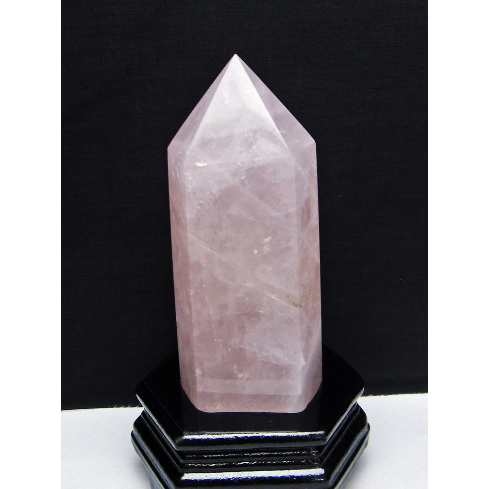 ローズクォーツ六角柱[T332-5093]