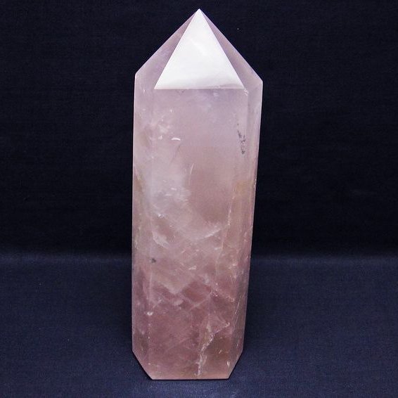 ローズクォーツ六角柱[T332-5228]