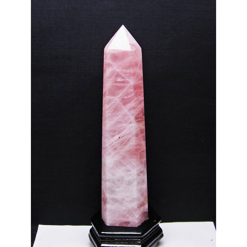 1.6Kgローズクォーツ六角柱[T332-5267]