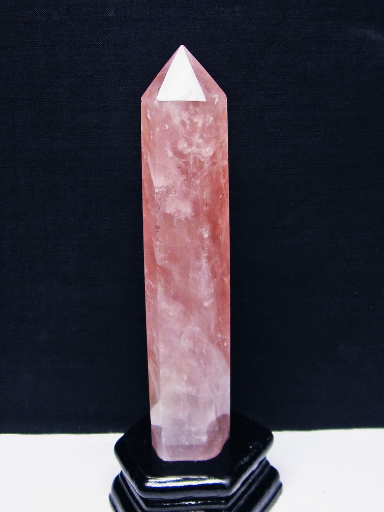 ローズクォーツ六角柱[T332-5378]