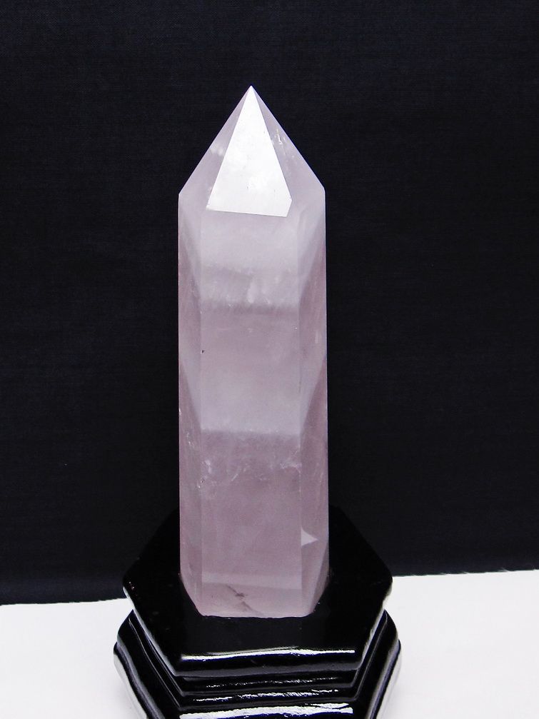 ローズクォーツ六角柱[T332-5679]