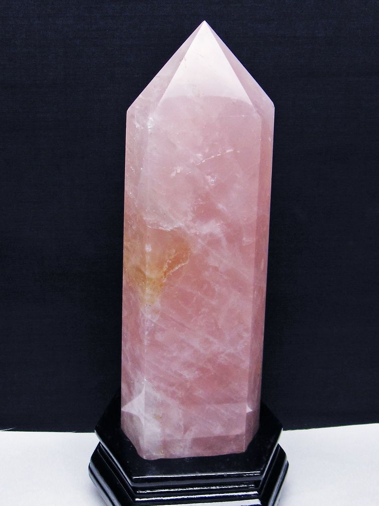 1.8Kgローズクォーツ六角柱[T332-5947]