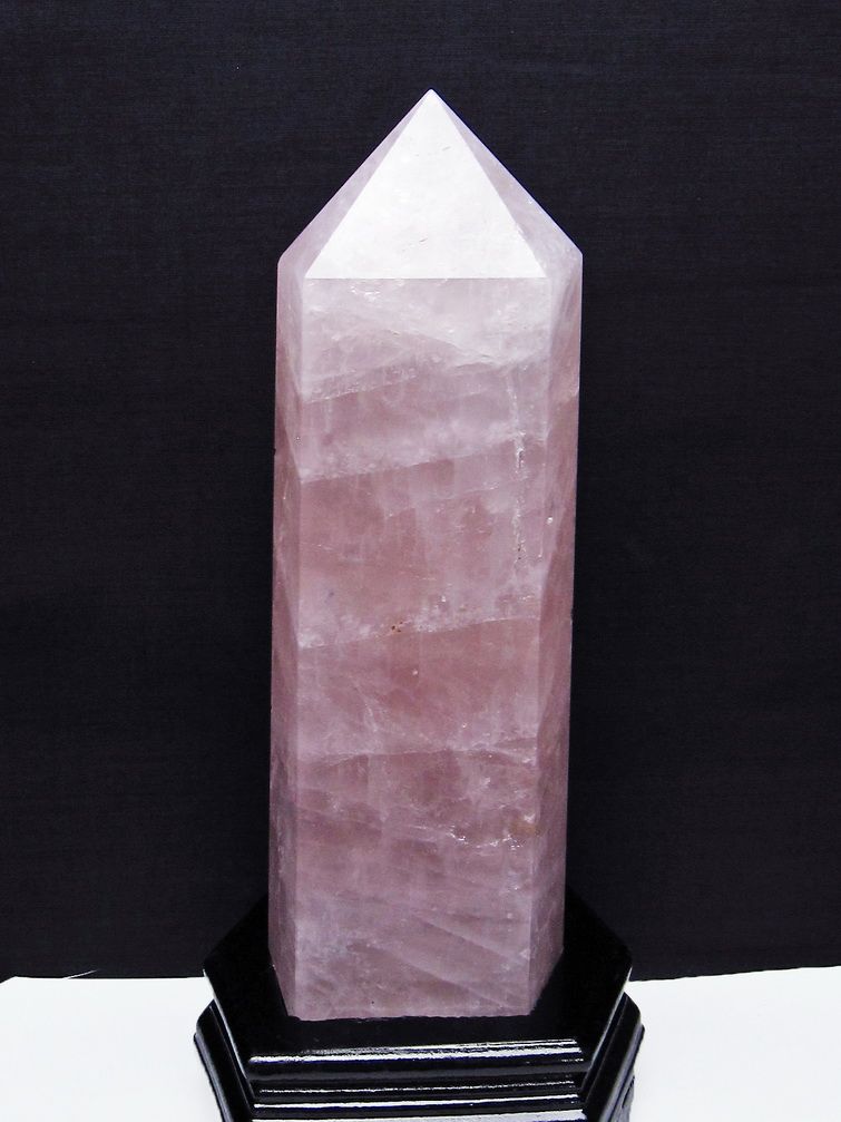 2.3Kgローズクォーツ六角柱[T332-5963]