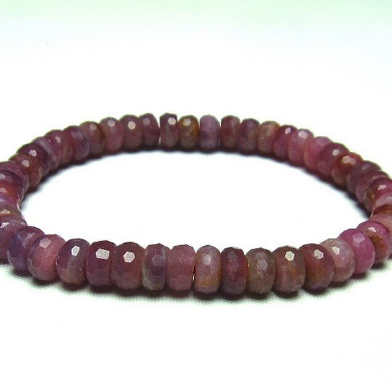 ルビーブレスレット7mm[T336-8731]