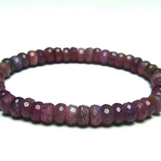 ルビーブレスレット 7mm [T336-8773]