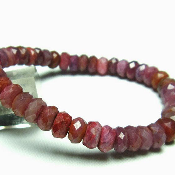 ルビーブレスレット8mm[T336-8794]