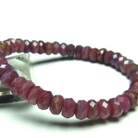 ルビーブレスレット8mm[T336-8810]