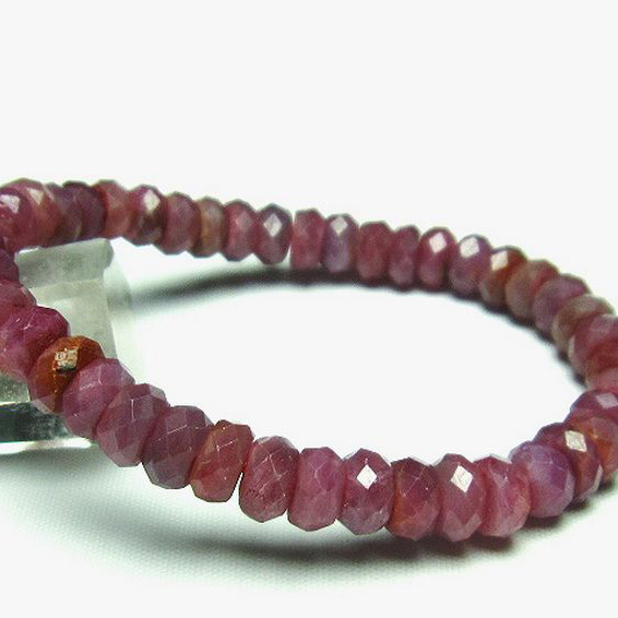 ルビーブレスレット8mm[T336-8852]