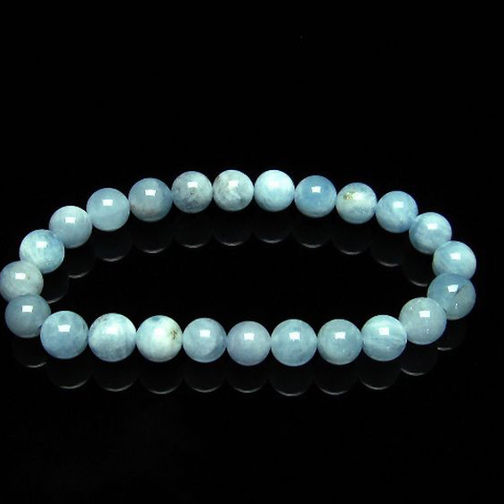 アクアマリンブレスレット8mm[T35-18659]