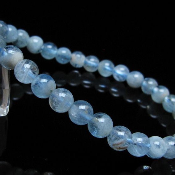 アクアマリンブレスレット 6mm [t35-20369]