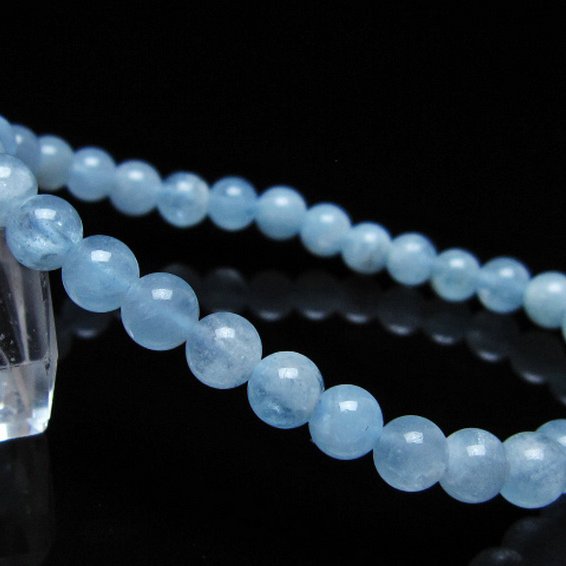 アクアマリンブレスレット 6mm [T35-20831]
