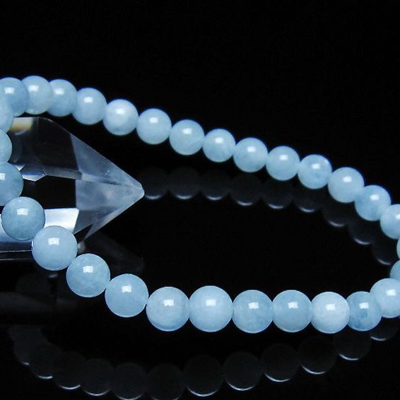アクアマリンブレスレット 6mm [t35-21058]