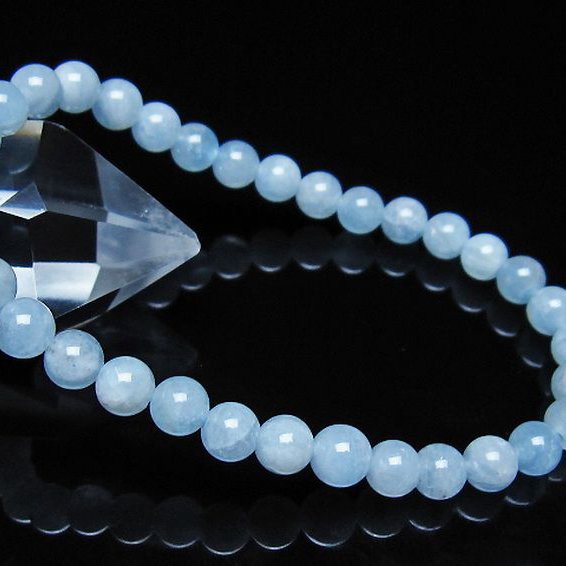 アクアマリンブレスレット 5mm [t35-21131]