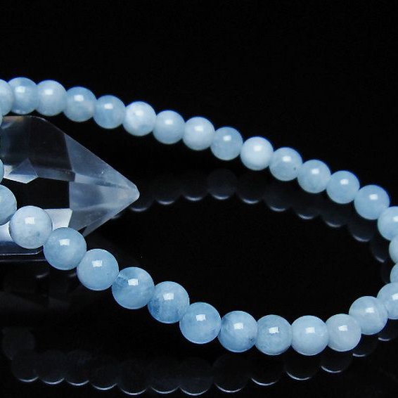 アクアマリンブレスレット 6mm [t35-21139]