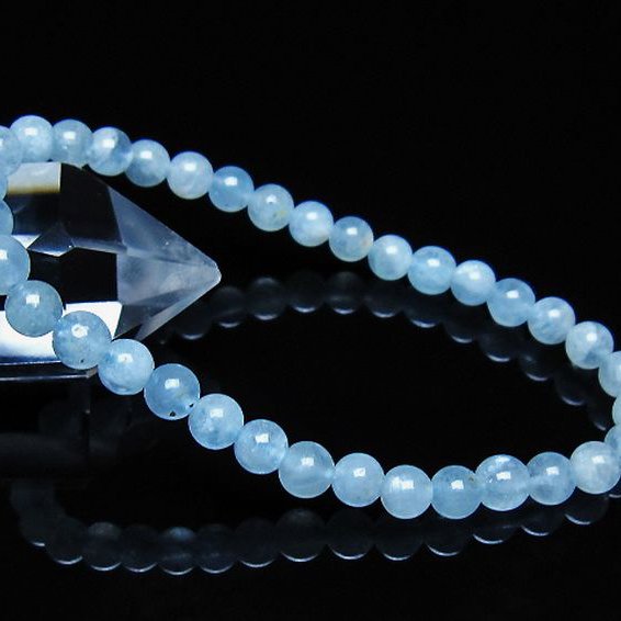 アクアマリンブレスレット 5mm [t35-21167]