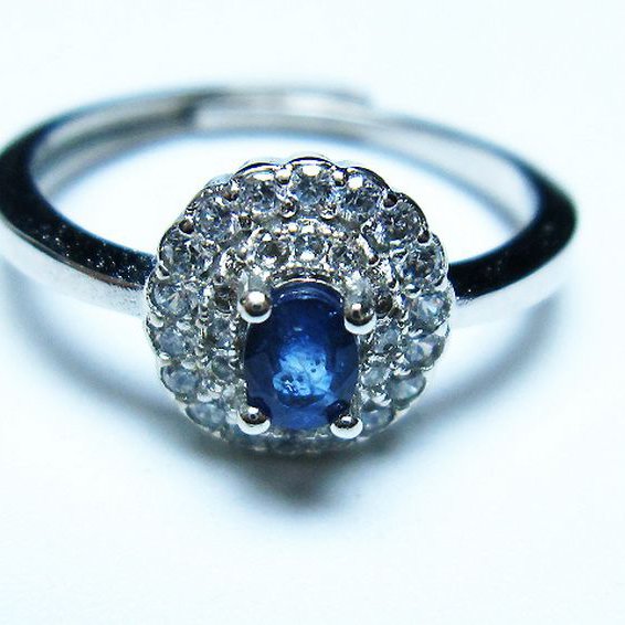 サファイア 指輪(18号)[T351-1002]