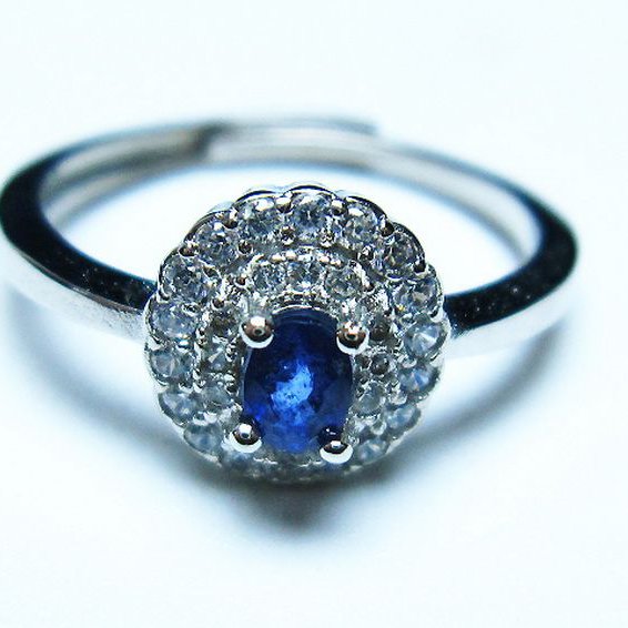 サファイア 指輪(18号)[T351-1004]