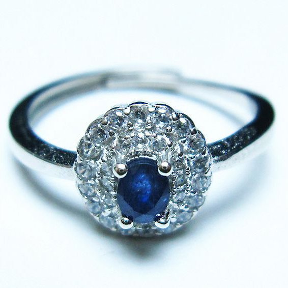 サファイア 指輪(18号)[T351-1055]