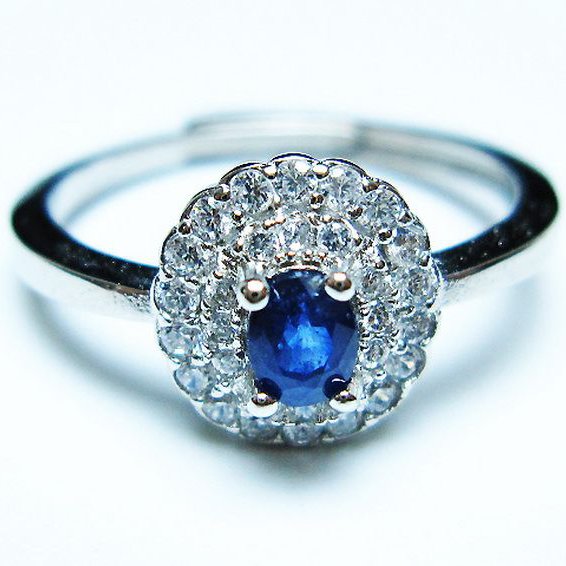 サファイア 指輪(17号)[T351-1247]