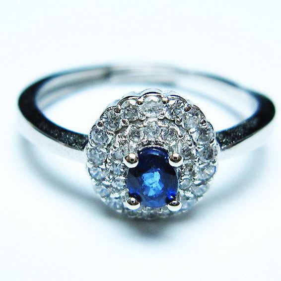 サファイア 指輪(18号)[T351-1251]