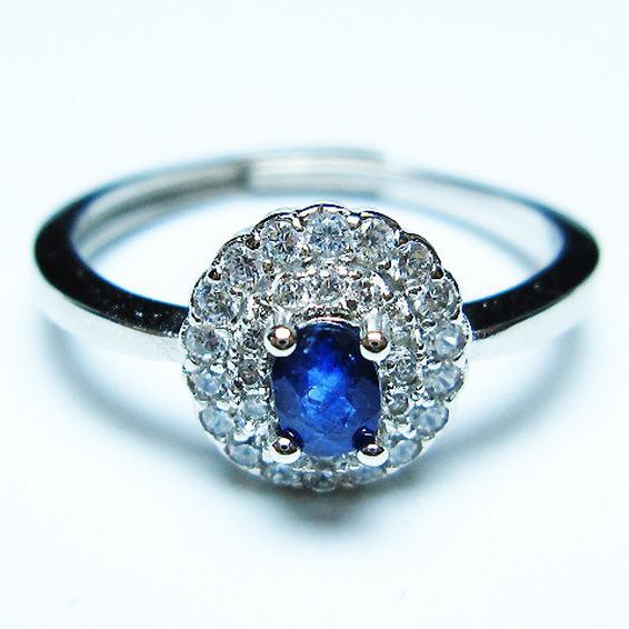 サファイア 指輪(19号)[T351-1322]