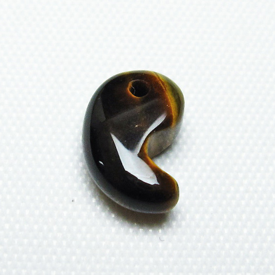 タイガーアイ※黄虎目石勾玉[T356-1316]