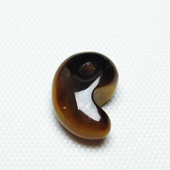 タイガーアイ※黄虎目石勾玉[T356-1324]