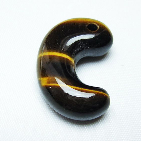 タイガーアイ※黄虎目石勾玉[T356-1574]