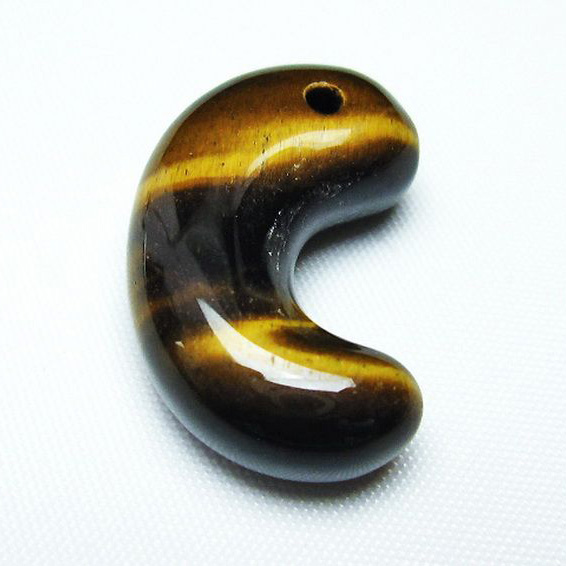 タイガーアイ※黄虎目石勾玉[T356-1585]