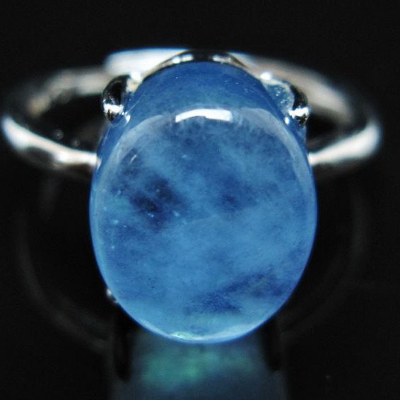 アクアマリン指輪(15号)[T367-6865]