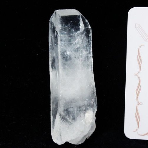 レムリアンシード水晶原石 ミナスジェライス州コリント産 ※証明書付き[T370-4456]