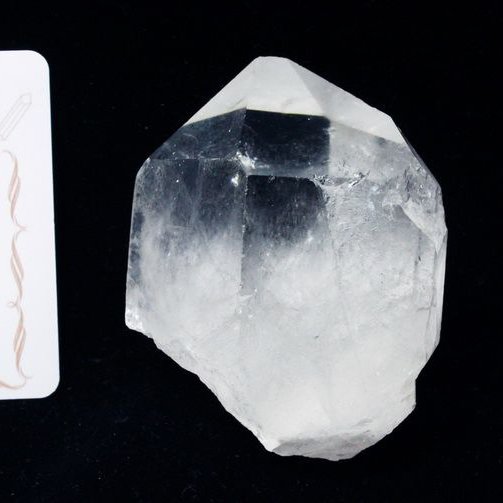 レムリアンシード水晶原石 ミナスジェライス州コリント産 ※証明書付き[T370-4461]