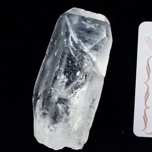 レムリアンシード水晶原石 ミナスジェライス州コリント産 ※証明書付き[T370-4476]