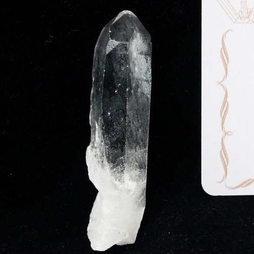 レムリアンシード水晶原石 ミナスジェライス州コリント産 ※証明書付き[T370-4499]