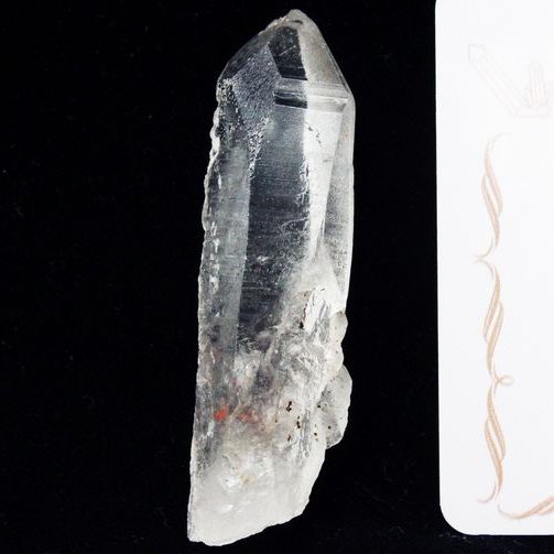 レムリアンシード水晶原石 ミナスジェライス州コリント産 ※証明書付き[T370-4508]