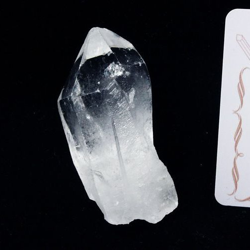 レムリアンシード水晶原石 ミナスジェライス州コリント産 ※証明書付き[T370-4542]