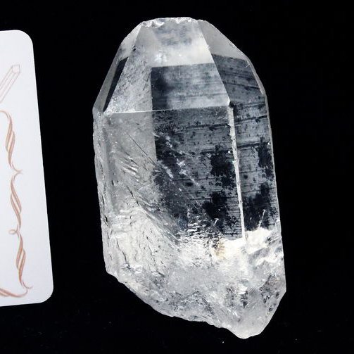 レムリアンシード水晶原石 ミナスジェライス州コリント産 ※証明書付き[T370-4575]