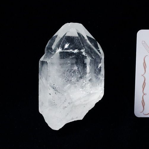 レムリアンシード水晶原石 ミナスジェライス州コリント産 ※証明書付き[T370-4600]