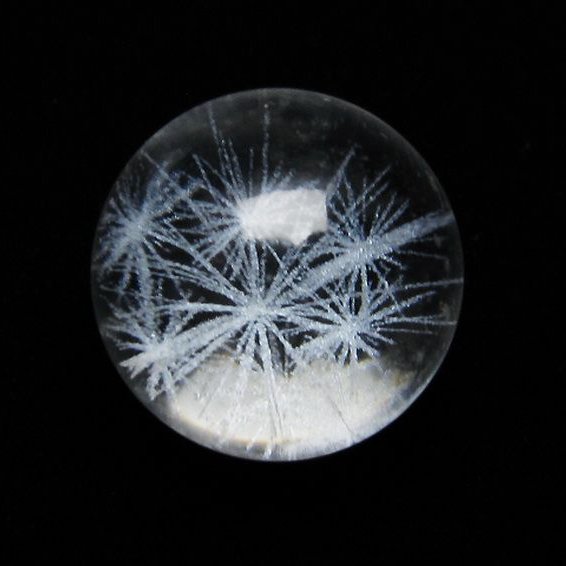 ホワイトスタークォーツ 丸玉 20mm [T371-2348]