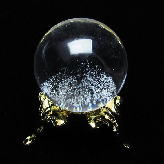 ホワイトスタークォーツ 丸玉 20mm [T371-2370]