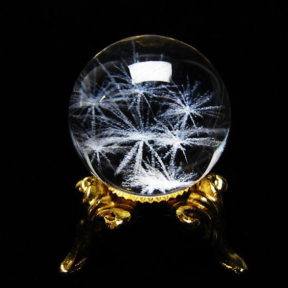 ホワイトスタークォーツ 丸玉19mm[T371-2639]