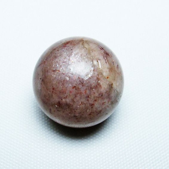 オレンジ ムーンストーン 丸玉 16mm [T371-3013]