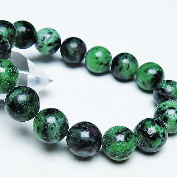 ルビーインゾイサイトブレスレット 13mm [T372-3309]