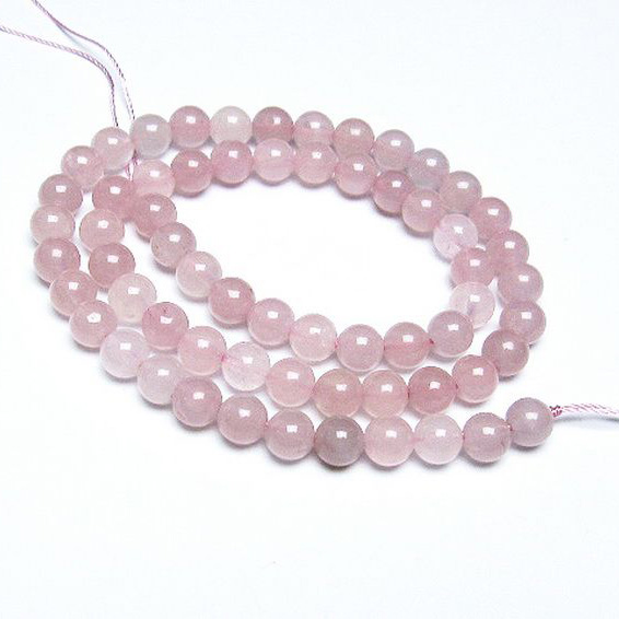 パワーストーン  ローズクォーツ一連7mm[T374-1835]