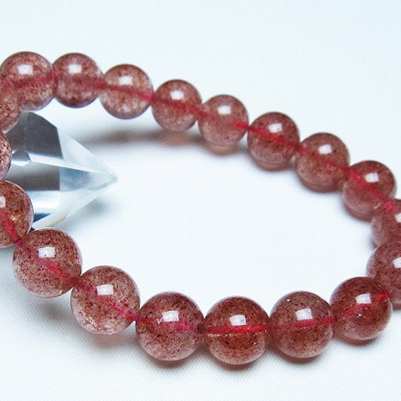 アフリカンストロベリークォーツブレスレット 11mm [t381-2522]