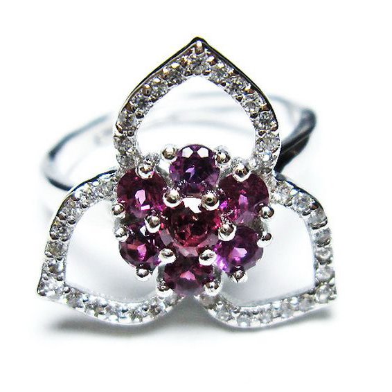 キャンディピンク ガーネット 指輪(10号)[T384-1478]