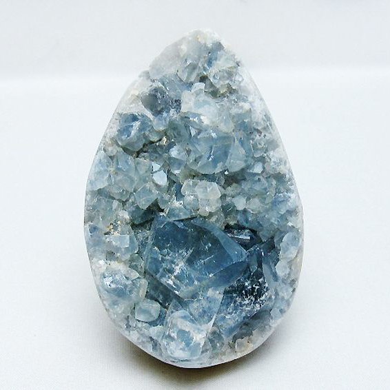 セレスタイト天青石原石[T385-14572]