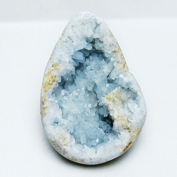 セレスタイト天青石原石[T385-14589]