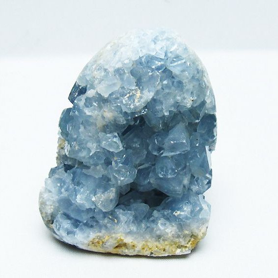 セレスタイト天青石原石[T385-14633]